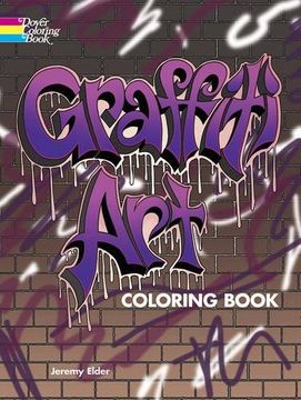 portada Graffiti art Coloring Book (Dover Coloring Books) (in English)