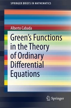 portada Green’s Functions in the Theory of Ordinary Differential Equations (SpringerBriefs in Mathematics)