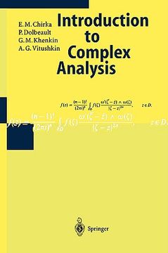 portada introduction to complex analysis (en Inglés)