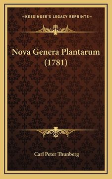 portada Nova Genera Plantarum (1781) (en Latin)