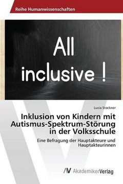 portada Inklusion von Kindern mit Autismus-Spektrum-Störung in der Volksschule