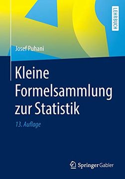 portada Kleine Formelsammlung zur Statistik (in German)