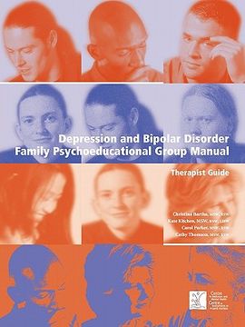 portada depression and bipolar disorder: family psychoeducational group manual - therapist's guide (en Inglés)