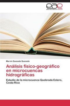portada analisis fisico-geografico en microcuencas hidrograficas