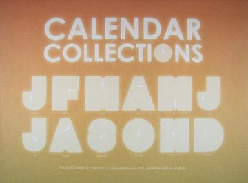 portada Calendar Collections (en Inglés)