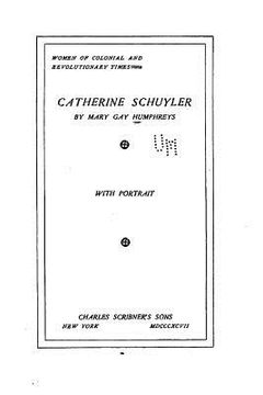 portada Catherine Schuyler (en Inglés)