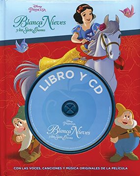 portada Disney Libro y cd: Blanca Nieves