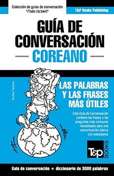 portada Guía de Conversación Español-Coreano y Vocabulario Temático de 3000 Palabras: 88 (Spanish Collection)