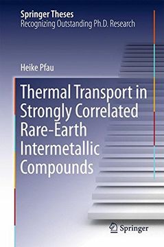 portada Thermal Transport in Strongly Correlated Rare-Earth Intermetallic Compounds (Springer Theses) (en Inglés)