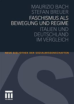 portada Faschismus als Bewegung und Regime: Italien und Deutschland im Vergleich (en Alemán)