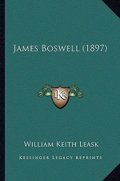 portada james boswell (1897) (en Inglés)