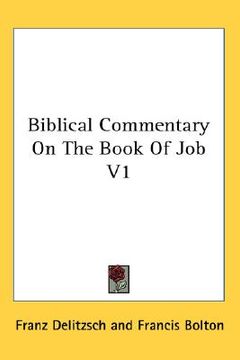portada biblical commentary on the book of job v1 (en Inglés)
