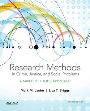 portada Research Methods In Crime, Justice, And Social Problems: A Mixed Methods Approach (en Inglés)