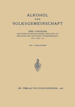 portada Alkohol und Volksgemeinschaft (German Edition)