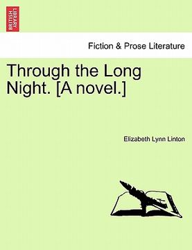 portada through the long night. [a novel.]