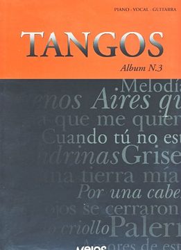 portada Tangos Album no3 Piano Book