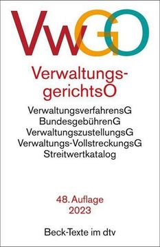 portada Verwaltungsgerichtsordnung, Verwaltungsverfahrensgesetz (in German)