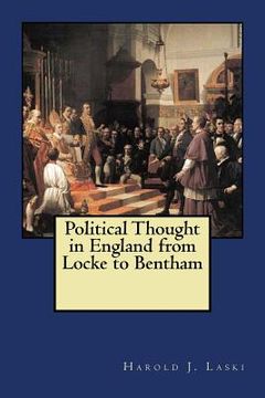 portada Political Thought in England from Locke to Bentham 