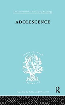 portada Adolescence: Its Social Psychology (in English)