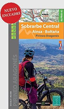 portada Sobrarbe Central Aínsa - Boltaña 1: 40. 000: Ainsa Boltaña 
