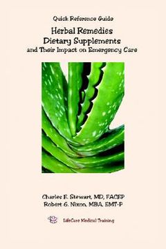 portada herbal remedies, dietary supplements, and their impact on emergency care (en Inglés)