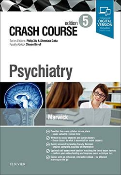 portada Crash Course Psychiatry, 5e (en Inglés)