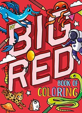 portada My big red Book of Coloring: With Over 90 Coloring Pages (en Inglés)