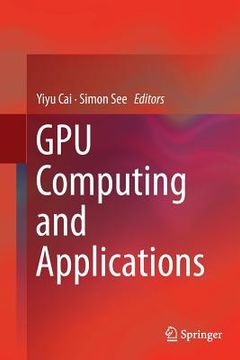 portada Gpu Computing and Applications (en Inglés)