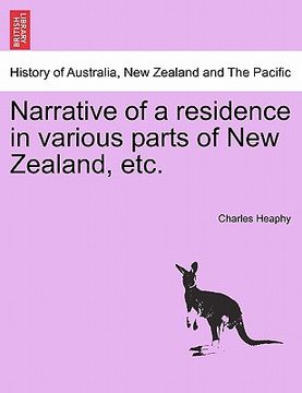 portada Narrative of a Residence in Various Parts of New Zealand, Etc. (in French)