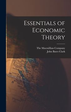 portada Essentials of Economic Theory (en Inglés)