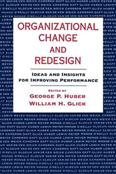 portada Organizational Change and Redesign: Ideas and Insights for Improving Performance 