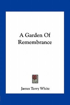 portada a garden of remembrance