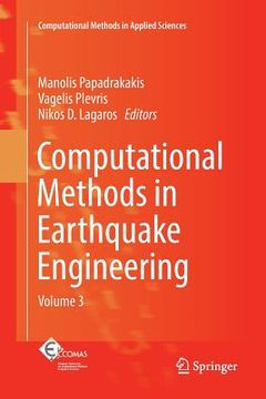 portada Computational Methods in Earthquake Engineering: Volume 3 (en Inglés)