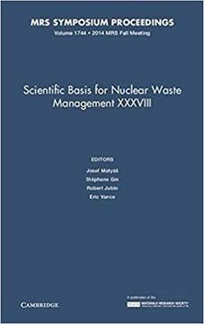 portada Scientific Basis for Nuclear Waste Management Xxxviii: Volume 1744 (Mrs Proceedings) 