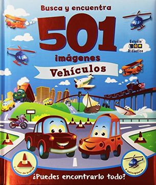 portada 501 Imágenes Vehículos (Busca y Encuentra) (in Spanish)