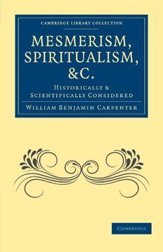 portada Mesmerism, Spiritualism, Etc. Paperback (Cambridge Library Collection - Spiritualism and Esoteric Knowledge) (in English)