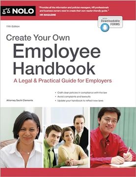 portada Create Your own Employee Handbook: A Legal & Practical Guide for Employers (in English)