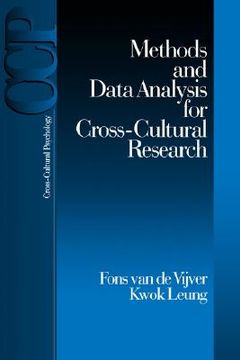 portada methods and data analysis for cross-cultural research (en Inglés)