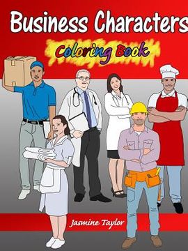 portada Business Character Coloring Book (en Inglés)