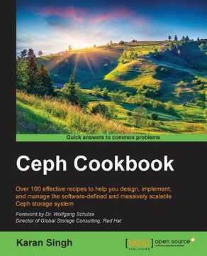 portada Ceph Cookbook (en Inglés)