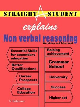 portada straight a student explains non verbal reasoning (in English)