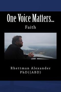 portada One Voice Matters...: Faith (en Inglés)