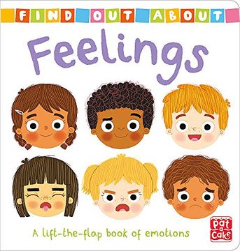 portada Feelings: A Lift-The-Flap Book of Emotions (Find out About) (en Inglés)
