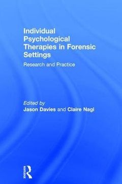 portada Individual Psychological Therapies in Forensic Settings: Research and Practice