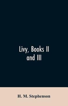 portada Livy, books II and III (en Inglés)