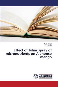 portada Effect of foliar spray of micronutrients on Alphonso mango
