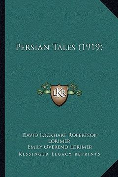 portada persian tales (1919) (en Inglés)
