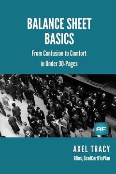 portada Balance Sheet Basics: From Confusion to Comfort in Under 30 Pages (en Inglés)