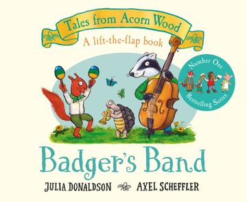 portada Badger's Band: A Lift-the-flap Story - Tales From Acorn Wood (en Inglés)