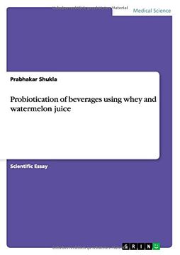 portada Probiotication of beverages using whey and watermelon juice